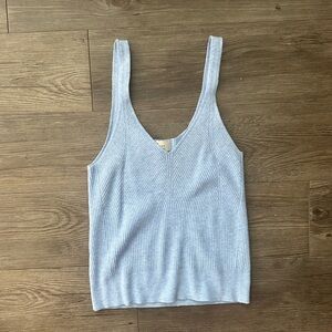 Target Carolina Blue sweater tank top